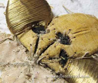 Goldwork Embroidery - Deconstructing Goldwork