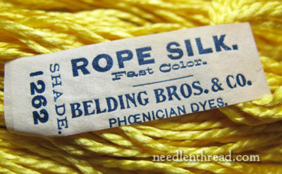 Vintage Silk Embroidery Thread