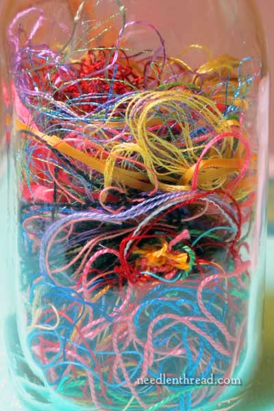 Orts Embroidery Thread Scraps