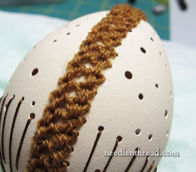 Embroidered Eggs - Stitches