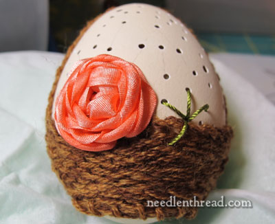 Embroidered Eggs - Stitches