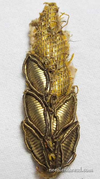 Goldwork Embroidery: Wheat