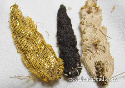 Goldwork Embroidery: Wheat