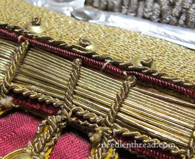 Goldwork Embroidery: Agnus Dei