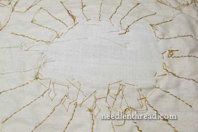 Goldwork Embroidery: Agnus Dei