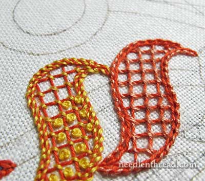 Laced Lattice Stitch Tutorial