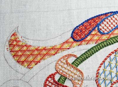 Stitch Fun: Lattice Work Embroidery Sampler