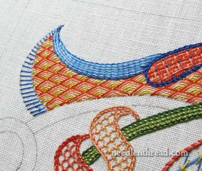 Stitch Fun: Lattice Work Embroidery Sampler