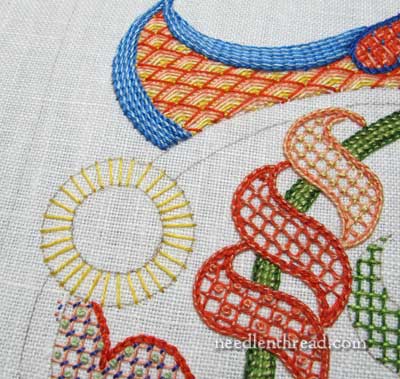 Stitch Fun: Lattice Work Embroidery Sampler