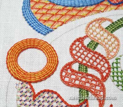 Stitch Fun: Lattice Work Embroidery Sampler