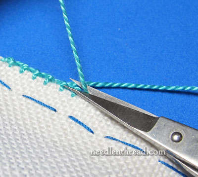 Palestrina Stitch Edging