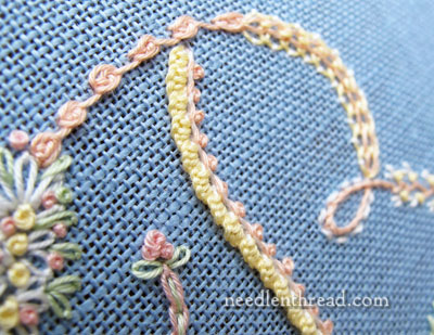 Floral Alphabet Embroidery