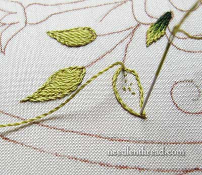 Mission Rose Silk & Gold Embroidery Project