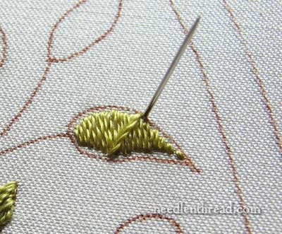 Mission Rose Silk & Gold Embroidery Project