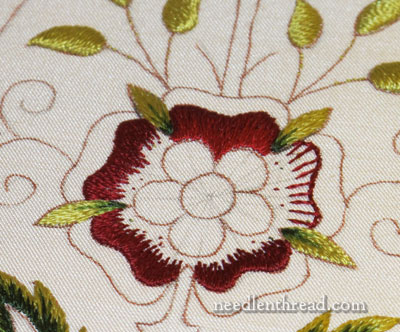 Mission Rose Silk & Gold Embroidery Project