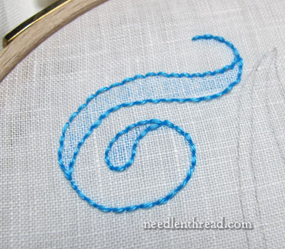 Shadow Work Embroidery A Monogram Needlenthread Com