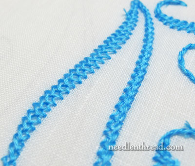 Shadow Work Embroidery A Monogram Needlenthread Com