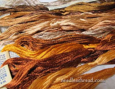 Antique Silk Floss - Browns