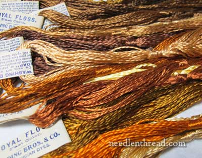 Antique Silk Floss - Browns