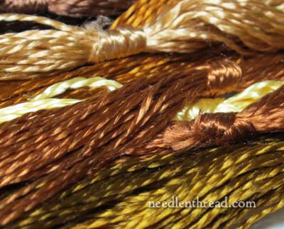 Antique Silk Floss - Browns