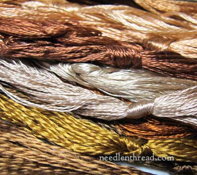 Antique Silk Floss - Browns