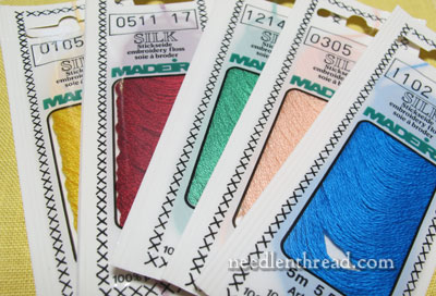 Madeira Silk Thread Colour Chart