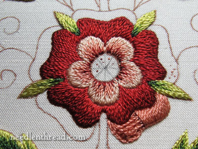 Mission Rose Embroidery Project