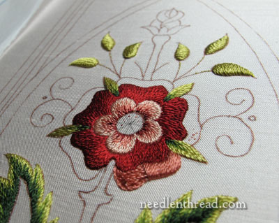 Mission Rose Embroidery Project