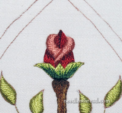Mission Rose Silk & Gold Embroidery Project