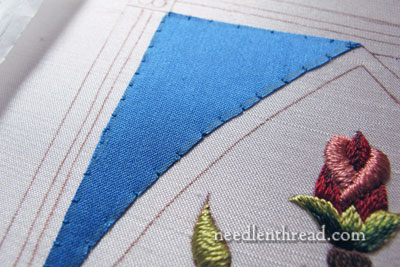 Mission Rose: Silk Applique for Goldwork Embroidery