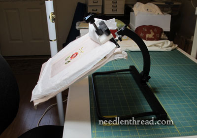 Adjustable LapTabletop Stand: Embroidery, Cross Stitch Scroll Frame 