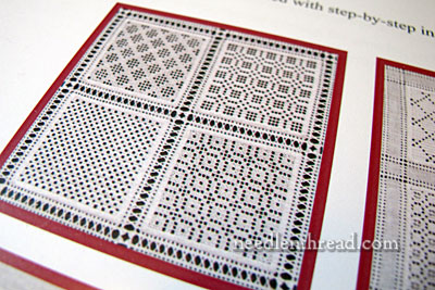 Openwork Pattern Samplers & Needleweaving Patterns by Luzine Happel