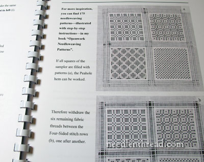 Openwork Pattern Samplers & Needleweaving Patterns by Luzine Happel