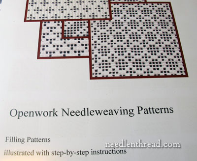 Openwork Pattern Samplers & Needleweaving Patterns by Luzine Happel