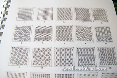 Openwork Pattern Samplers & Needleweaving Patterns by Luzine Happel