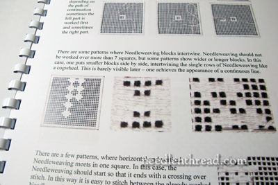 Openwork Pattern Samplers & Needleweaving Patterns by Luzine Happel