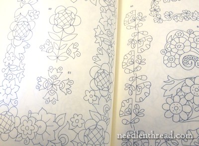 Fleurs en Transferts: Iron-on Floral Transfers for Embroidery