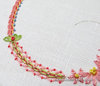 Floral Monogram Colors & Stitches