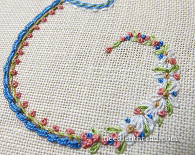 Floral Monogram Colors & Stitches