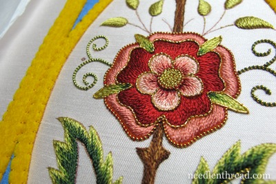 Mission Rose Embroidery Project