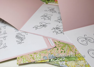 Monogram Organization & William Morris File Folders