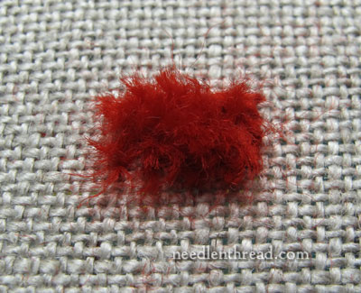 Velvet Stitch - Dimensional, Fluffy Embroidery Stitch