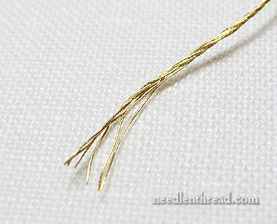 Goldwork Tutorial  French Purl Wire Embroidery Techniques - Blog