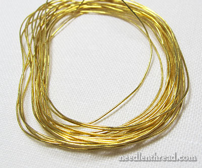 Goldwork Tutorial  French Purl Wire Embroidery Techniques - Blog