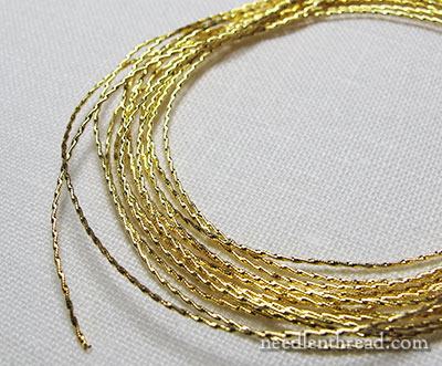 Goldwork Threads from Spain – Close Up! –