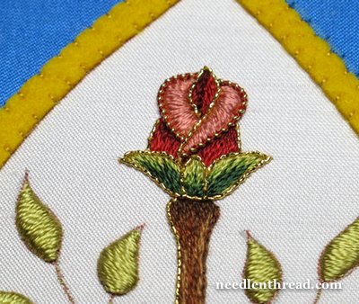 Mission Rose: Goldwork Embroidery Project