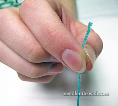 Separating Embroidery Floss