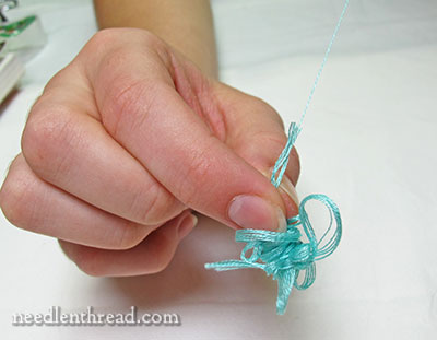 Flosstube EXTRA - How to Make EASY Floss Drops & How to cut a Hank of Floss  to put on them! 