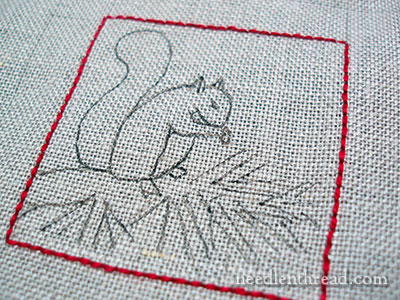 Little Squirrel Embroidery