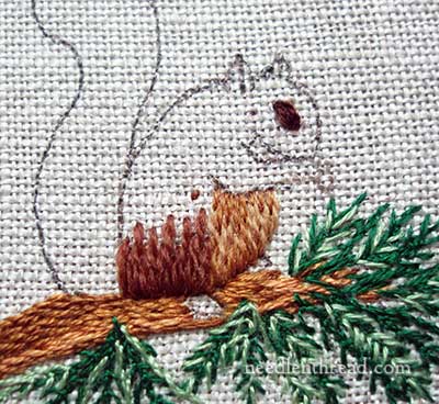 Little Squirrel Embroidery